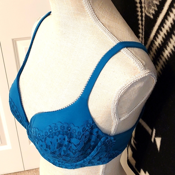 💎EUC Victoria's Secret Body by Victoria Lined Demi Convertible T-Shirt Soft, 34 - Picture 3 of 14